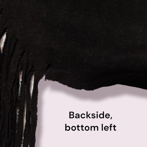 Buttery Soft Black and Gold Moon Dream Catcher Design Shirt - Picture 9 of 10